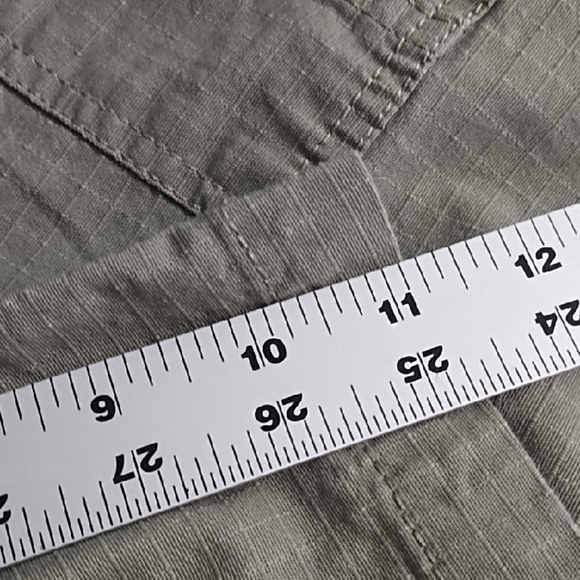 Khaki Green Outdoor Lifestyle Cargo Shorts Lightweight Stretch - Picture 10 of 12